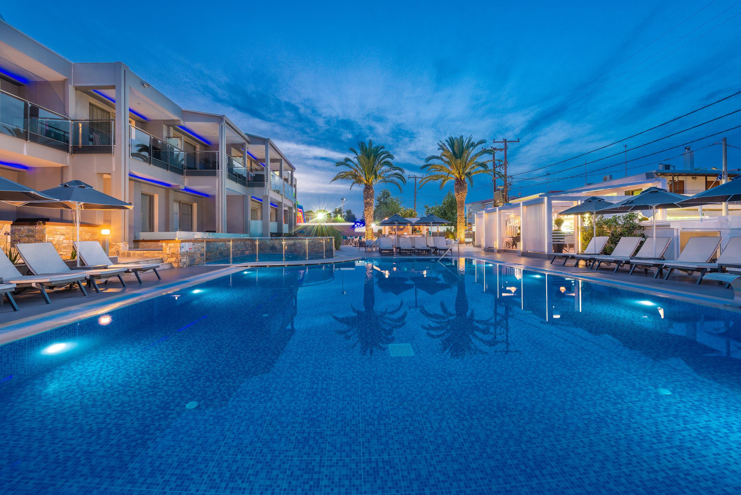 Dionysos Hotel & Suites Hanioti Luaran gambar
